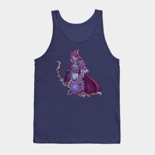 Lady Sylvanas Windrunner, the Banshee Queen Tank Top